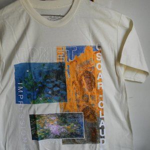 Monet-Impressionist-Medium-Cream-Philcos-T Shirt